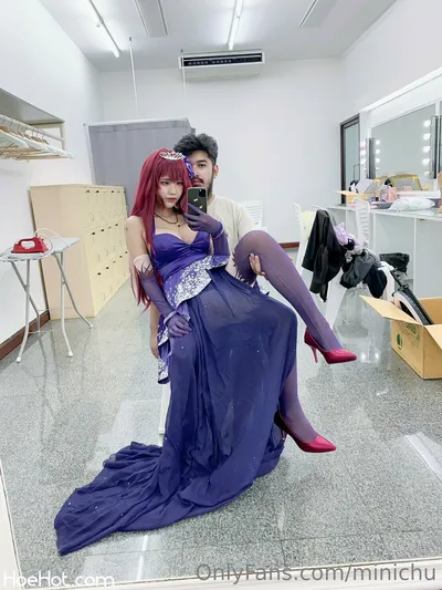 Minichu - Scathach nude cosplay leaked 352329