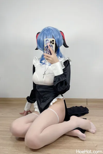 Terebi - Nun Ganyu nude cosplay leaked 223096