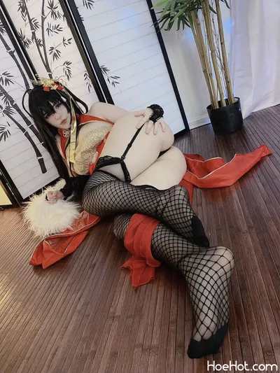 HimeAhri - Taihou nude cosplay leaked 462711