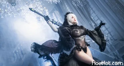 [叉子宝宝_  ] 2B 尼尔机械纪元 nude cosplay leaked 448605