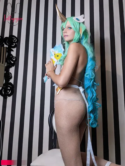 Lallu pyon - Soraka nude cosplay leaked 13265