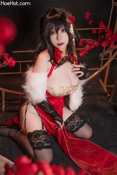 无颜小天使 碧蓝航线 大凤红旗袍 nude cosplay leaked 383670