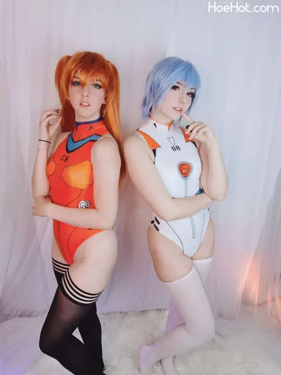 Liinowitsch - Rei &amp; Asuka nude cosplay leaked 374477