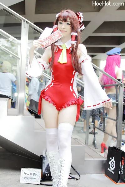 Keekihime - Reimu nude cosplay leaked 270106