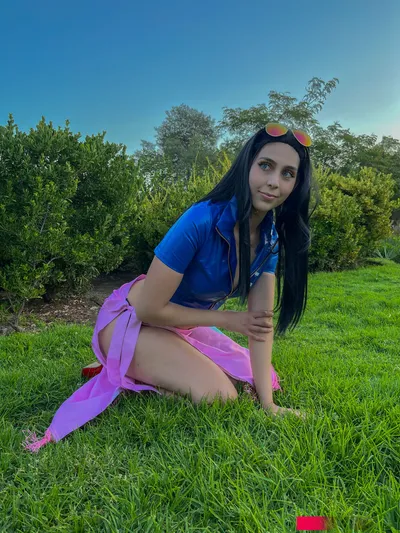 Rosicosplay - Nico Robin nude cosplay leaked 9143