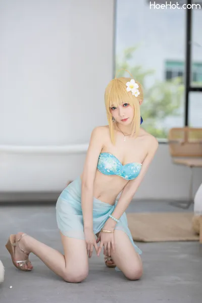 封疆疆 - saber水着 nude cosplay leaked 70637