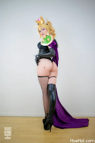 YuzuPyon - Bowsette (2018.10 HD) nude cosplay leaked 31534