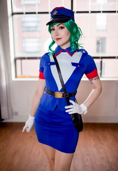 Luxlo - Officer Jenny nude cosplay leaked 196168