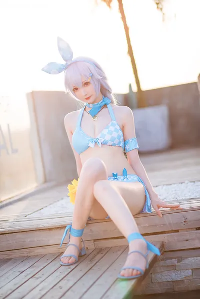 南宫 - Kiana swimsuit nude cosplay leaked 342785