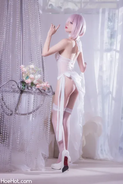 封疆疆v 玛修婚纱 nude cosplay leaked 404245