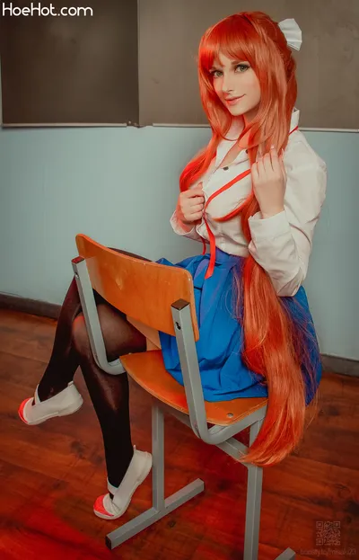 MisaKi23 - Monika nude cosplay leaked 52690