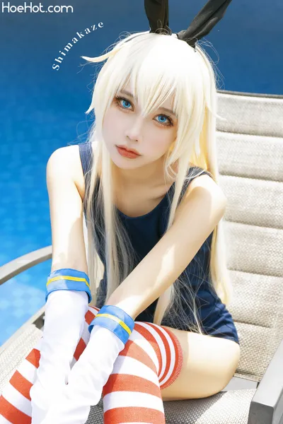 MingTao 明桃 - Shimakaze Swimsuit nude cosplay leaked 439468