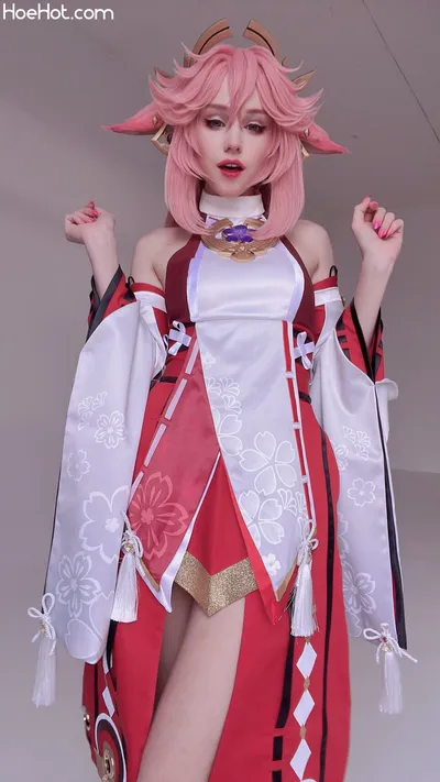 Shirogane-sama -  Yae Miko nude cosplay leaked 498489