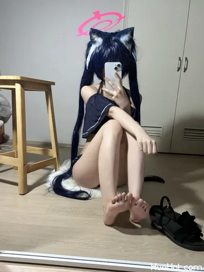 [Twitter / FANBOX] Ming (@mingchudesu)blue archivef:halof:kemonomimif:stockingsmingchudesunon-nude nude cosplay leaked 25900