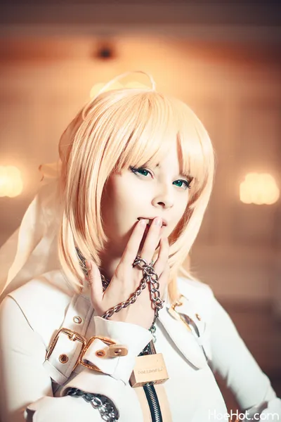 Helly Valentine - Saber Bride nude cosplay leaked 156456