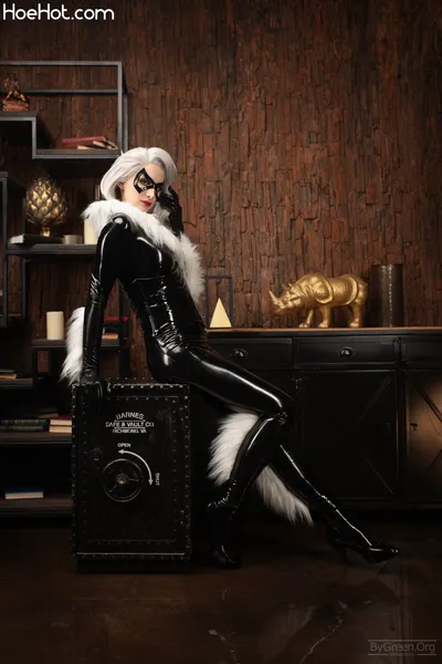 Mari Evans - Black Cat nude cosplay leaked 332019