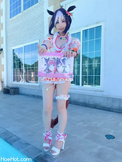 Momoiro Reku - Special Week nude cosplay leaked 297955