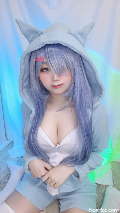 [プリンちゃん🍮] レム nude cosplay leaked 422446