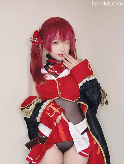 [弥美] 宝鐘マリン🏴‍☠️ nude cosplay leaked 316886