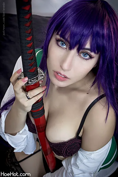 Danielle Vedovelli - Saeko Busujima nude cosplay leaked 283414