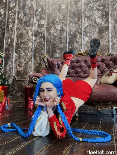 Mik Allen - Jinx Xmas nude cosplay leaked 348006