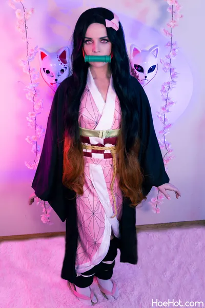 Shanny - Nezuko nude cosplay leaked 246465