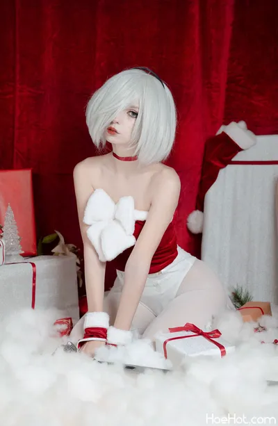 Himeecosplay - 2B Xmas nude cosplay leaked 347373