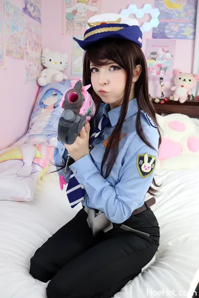 Melondoki - Officer D.Va nude cosplay leaked 279015