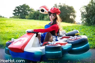 littlejem - Mariokart nude cosplay leaked 589585