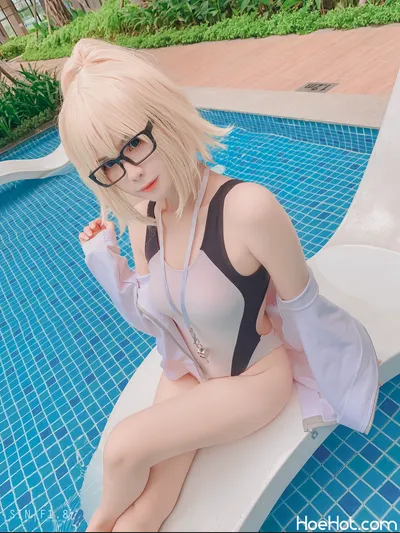 Pyoncos - Jeanne d’Arc Swiming nude cosplay leaked 87920