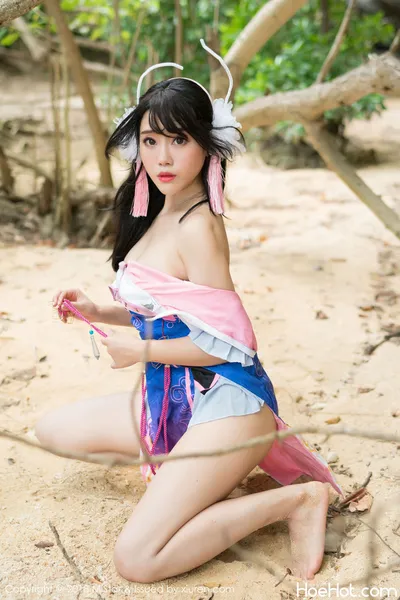 [兜豆靓] 不知火舞 DVA nude cosplay leaked 581398