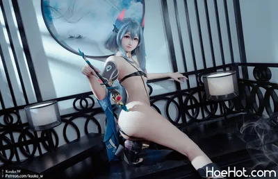 KuukoW - Hanya (Honkai: Star Rail) nude cosplay leaked 101904