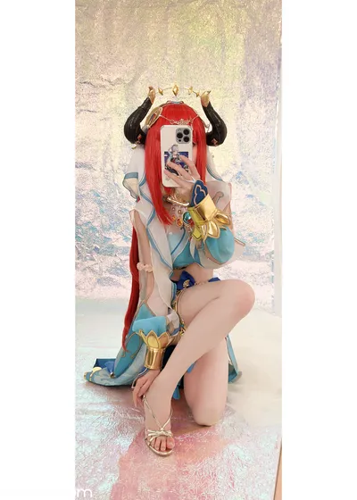 Aya Ogiso - Nilou nude cosplay leaked 275393