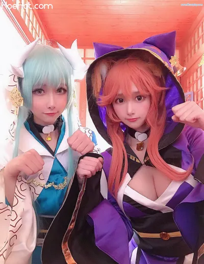 [凛子酱] 玉藻前 忠犬 FATE Tamamo no Mae nude cosplay leaked 247543