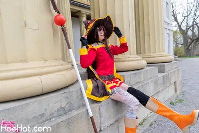 SugaryBunny - Megumin nude cosplay leaked 525636