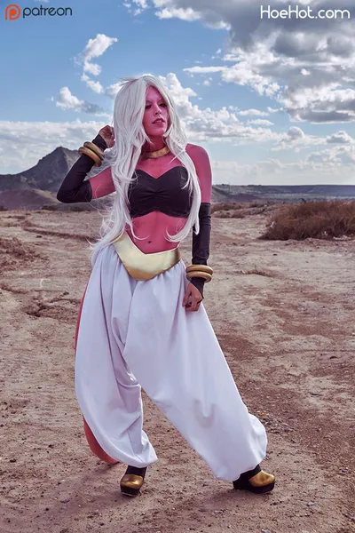 NadyaSonika - Android 21 nude cosplay leaked 596717