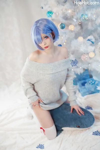 Akariia - Rem XMAS nude cosplay leaked 297869