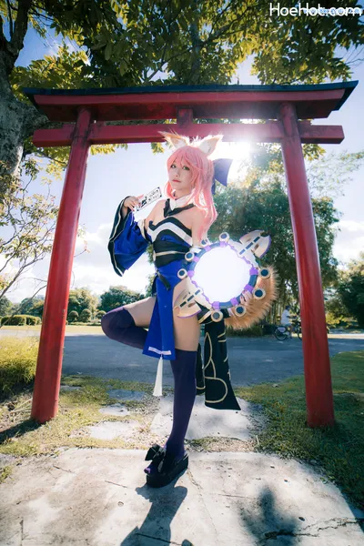 Roroki骷髅姫 NO.03 玉藻の前 FGO Tamamo no Mae nude cosplay leaked 515518