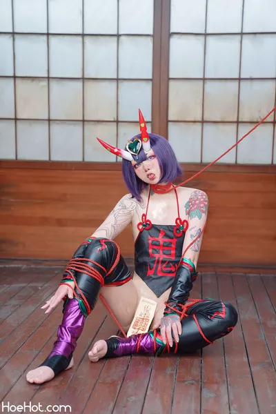 Tatuzi - Shuten Douji nude cosplay leaked 350170