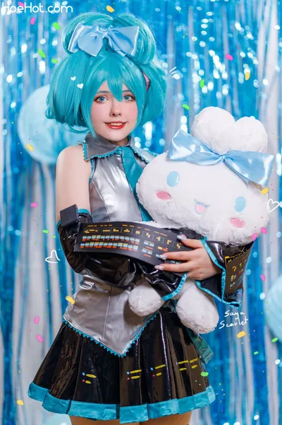 Saya Scarlet - Miku nude cosplay leaked 375541