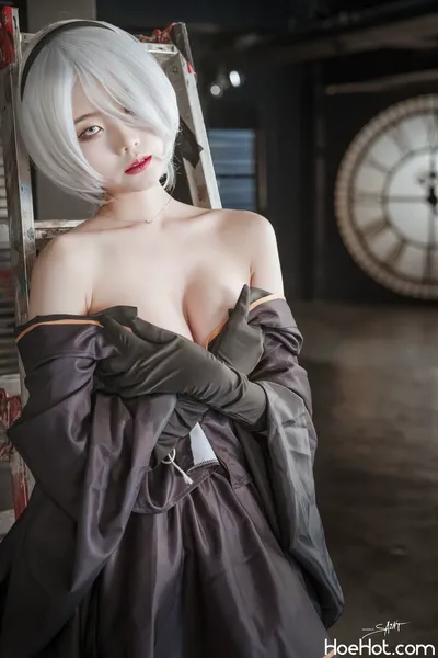 Yuna (유나) - 2b nude cosplay leaked 341924