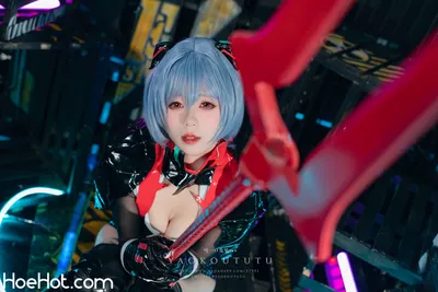 咬一口兔娘 - rei ayanami『黑凌波』 nude cosplay leaked 209891