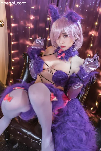 [鳗鱼霏儿] Mashu Dangerous Beast nude cosplay leaked 371478