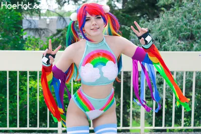 Meggii - Rainbow Dash nude cosplay leaked 151358