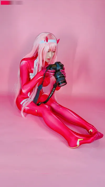 Misswarmj - Zero Two Bodysuit nude cosplay leaked 12509