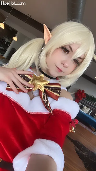 Melondoki - Klee xmas nude cosplay leaked 279989