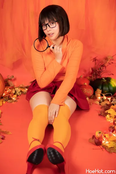 Virtual Geisha / Velma Cosplay (Scooby Doo) nude cosplay leaked 406416