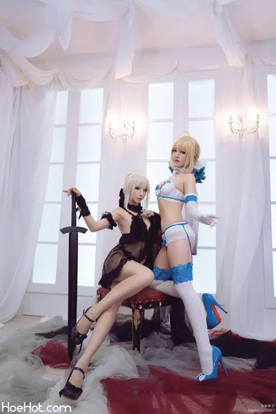 [BANBANKO &amp; sophia-kotokoyo] Altria Pendragon &amp; Altria Pendragon Alter nude cosplay leaked 433701