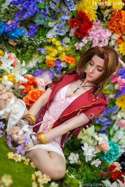 lana_rain Aerith nude cosplay leaked 145992