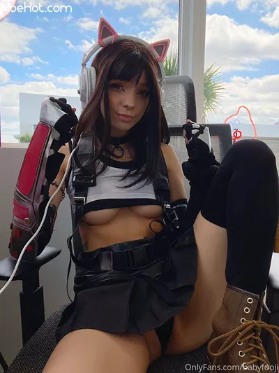 Babyfooji - Tifa nude cosplay leaked 159301